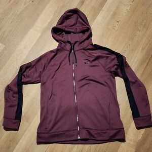 Under Armour Maroon and Black Hoodie